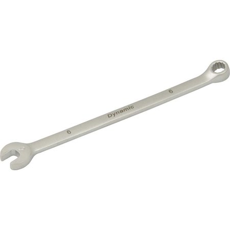 DYNAMIC Tools 6mm 12 Point Combination Wrench, Contractor Series, Satin Finish D074406